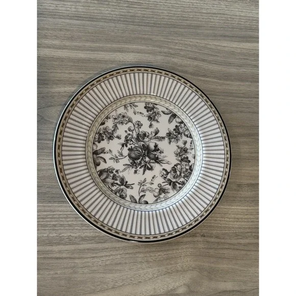 ROYAL DOULTON STUDIO PROVENCE PLAID 2 DINNER & 1 SALAD PLATE As Is - Picture 9 of 13